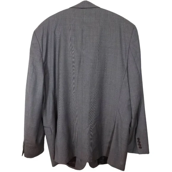 ERMENEGLIDO ZEGNA Wool Traveler Cloth Two Button Blazer Saks Fifth Avenue 46R - Picture 8 of 12